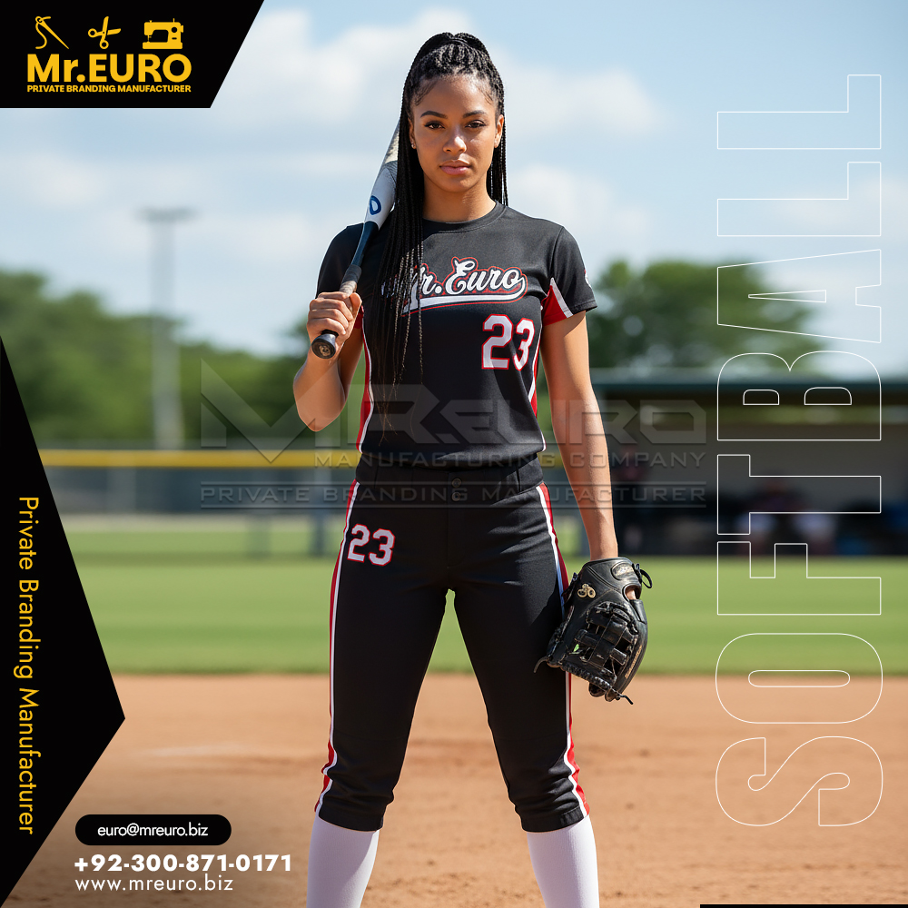 Crew Neck Softball Uniform Sublimated Team Set Wear