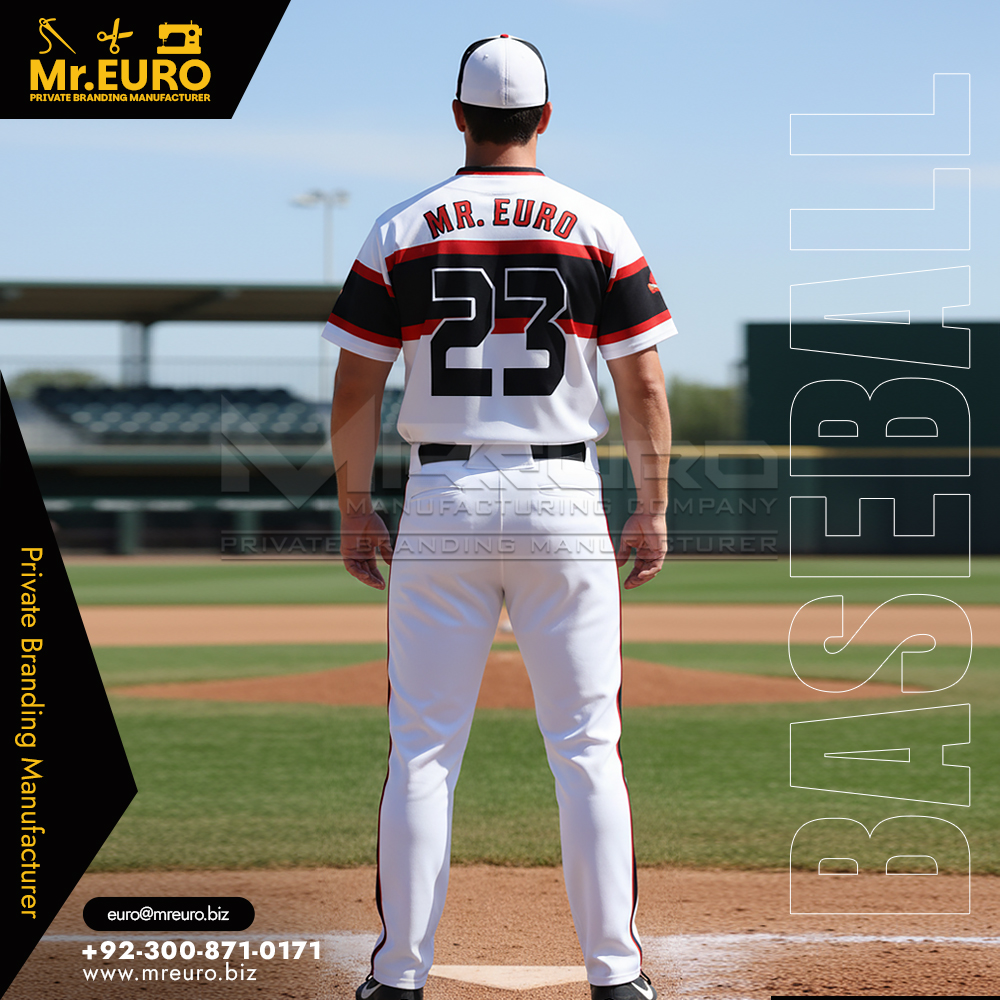 Custom Baseball Crew Neck Uniform Sublimation Team Sportswear - Image 2