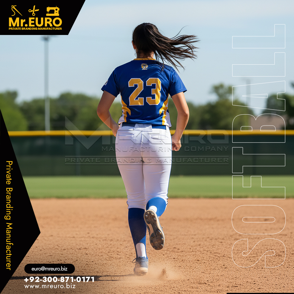 Pro Softball V-Neck Jersey Custom Designed Sublimated Uniform - Image 2