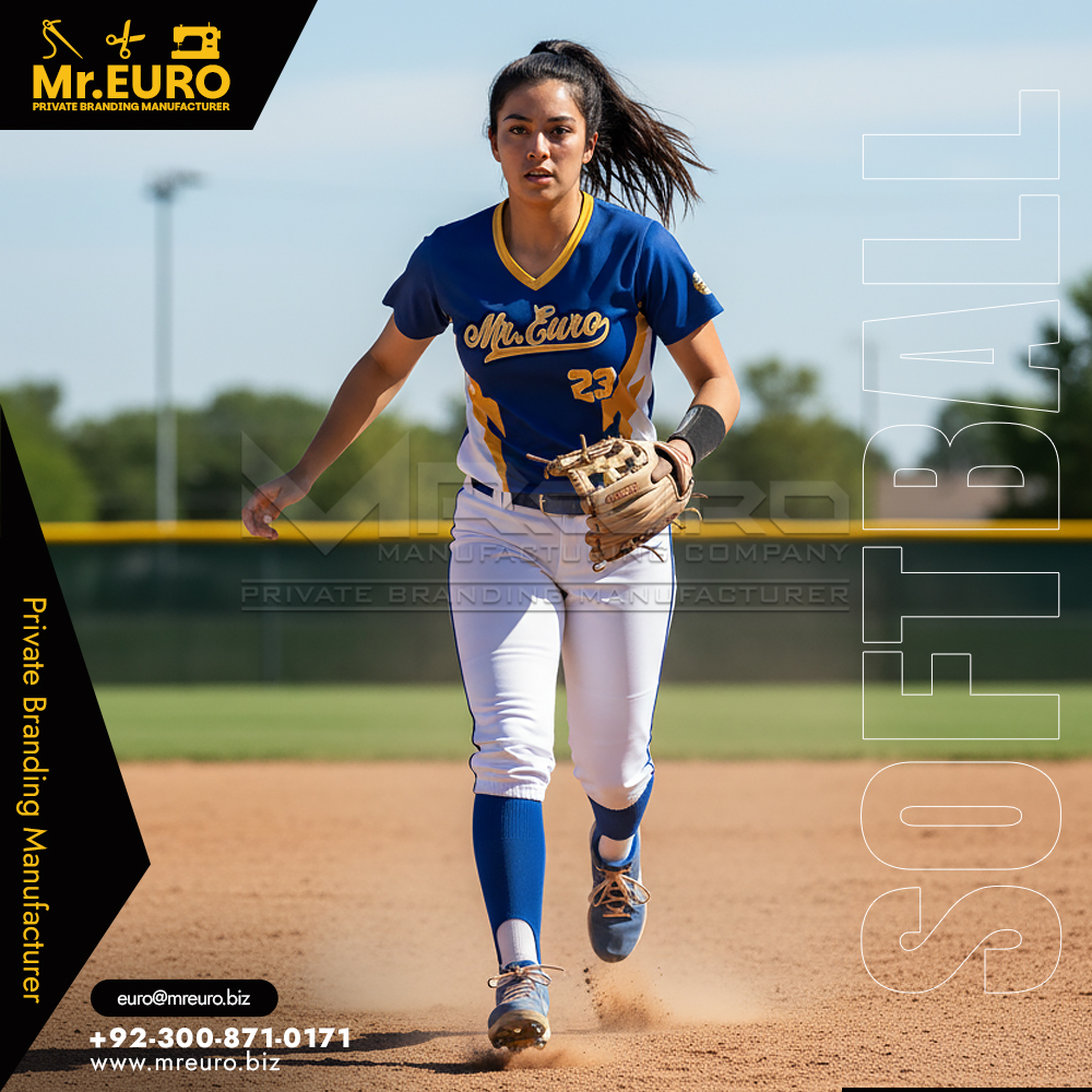 Pro Softball V-Neck Jersey Custom Designed Sublimated Uniform