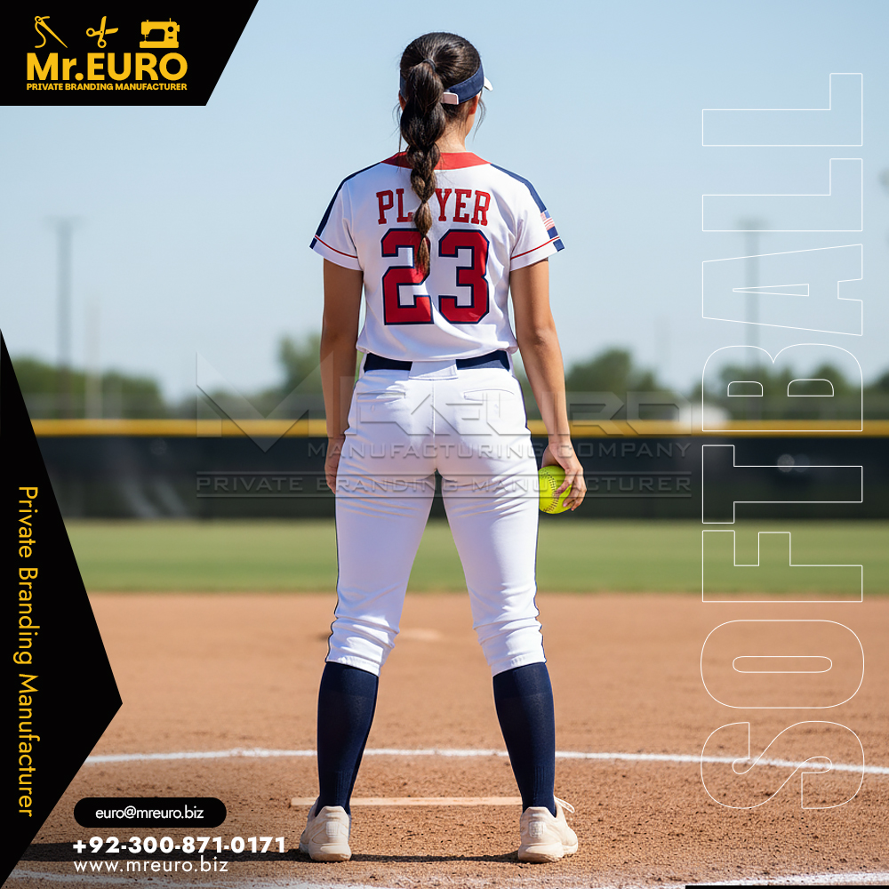 DiamondFlex Custom 2-Button Sublimated Softball Uniform - Image 2