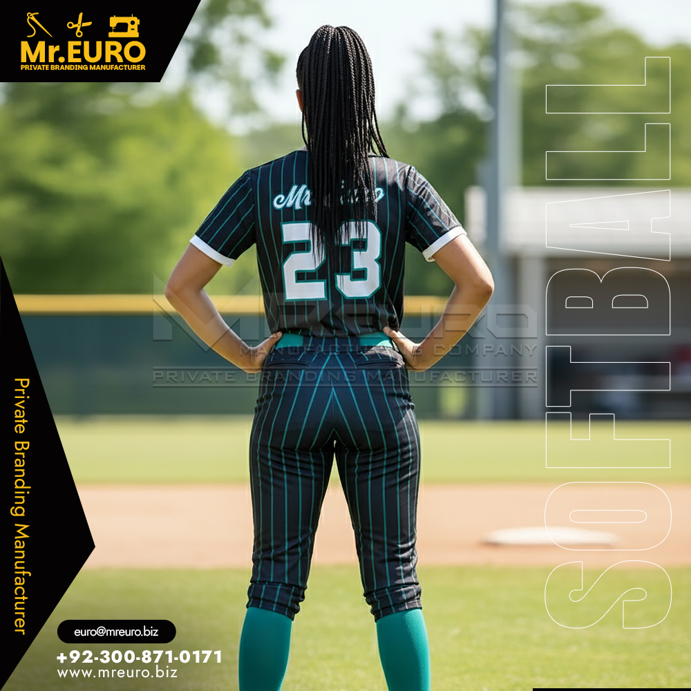 Custom Softball Uniform PowerEdge Full Button Team Uniform - Image 2
