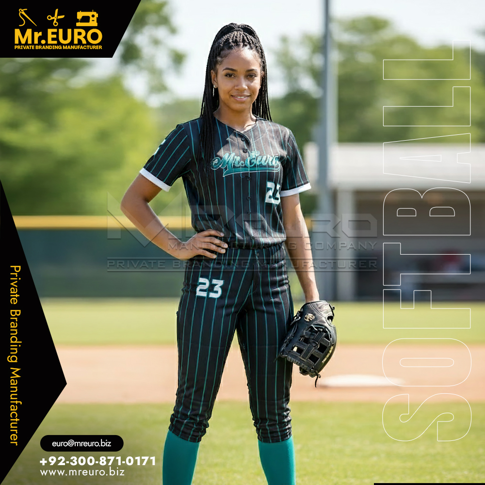Custom Softball Uniform PowerEdge Full Button Team Uniform