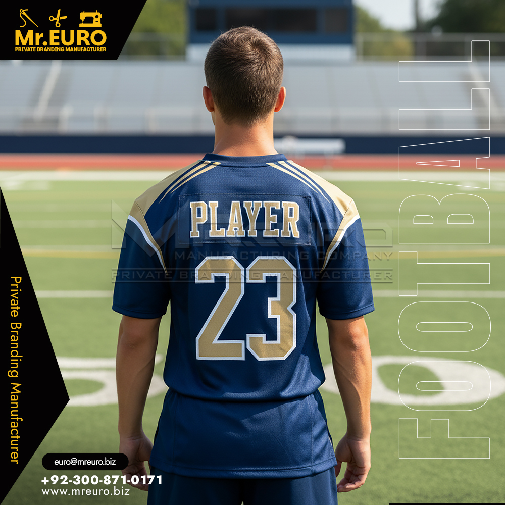 Short Sleeve American Football Fan Jersey Custom - Image 2