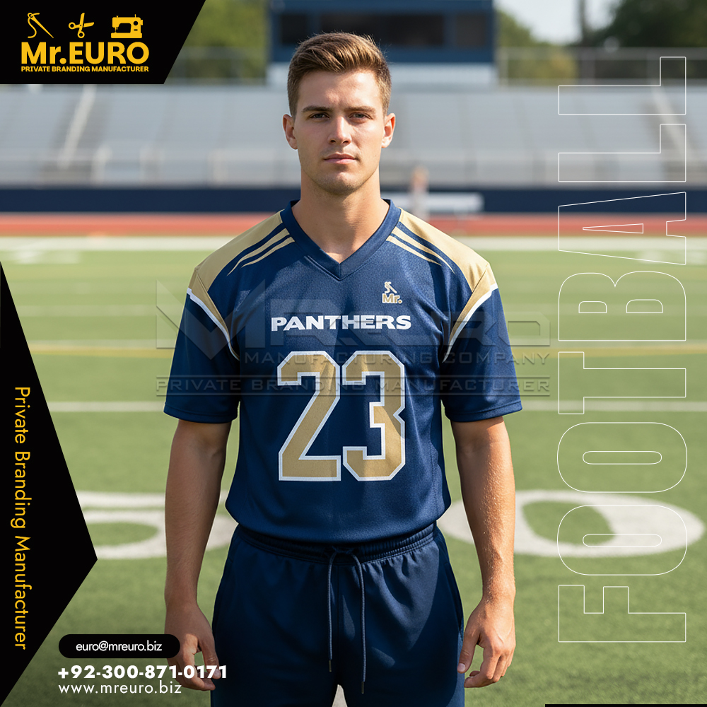 Short Sleeve American Football Fan Jersey Custom