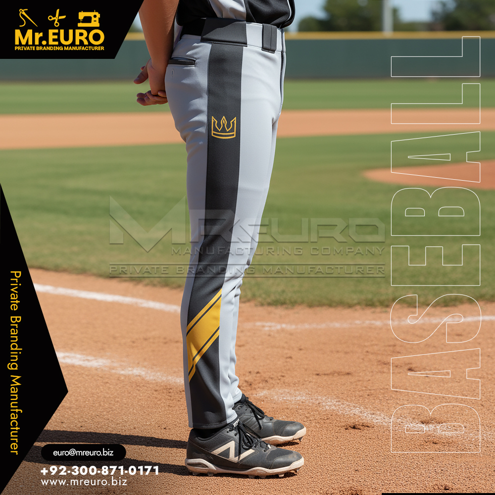 Full Dye Baseball Pant Custom Sublimated Design