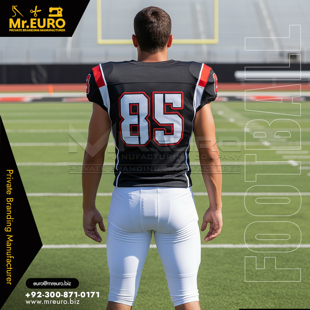 Sublimation Printed Custom American Football Jersey - Image 2