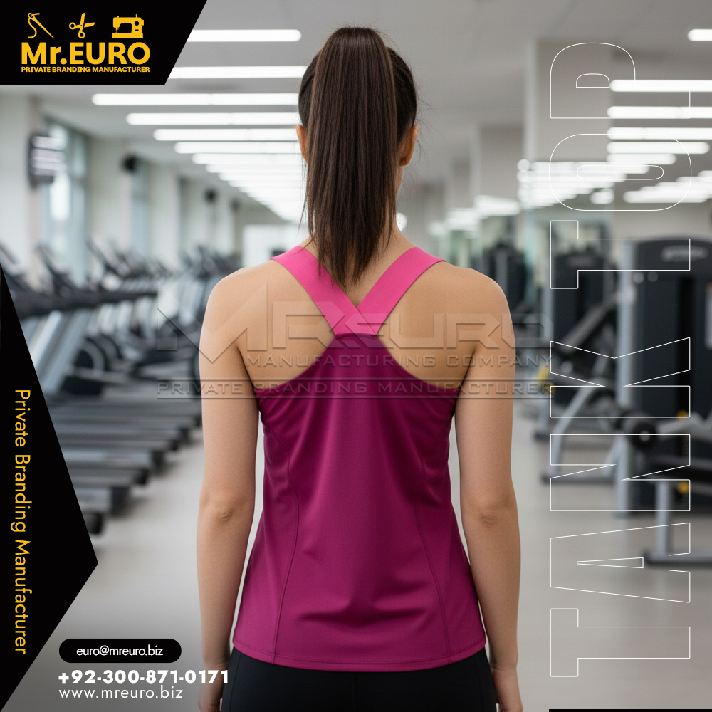 Women Breathable Gym Tank Top - Image 2