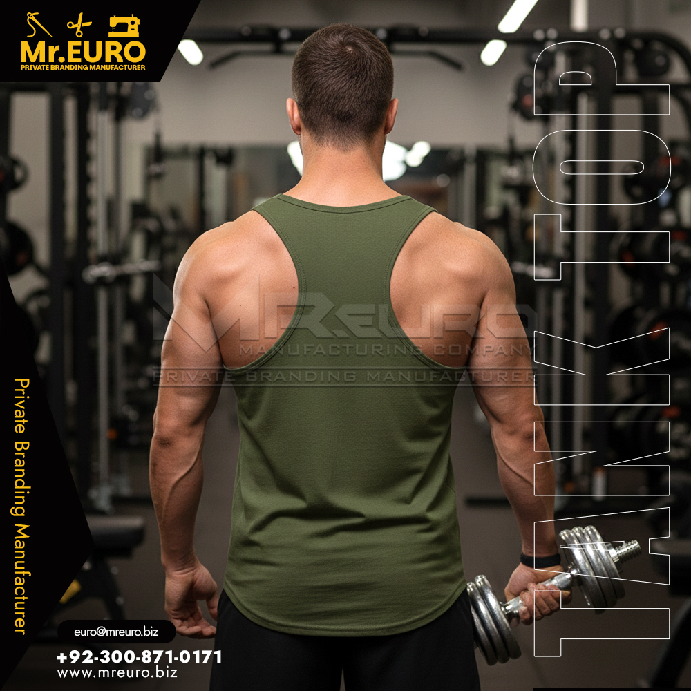 Sleeveless Workout Gym Tank Top Training - Image 2