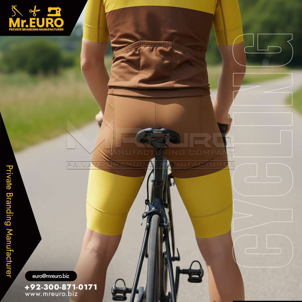 Brown Cycling Shorts Built for Performance Rides - Image 2