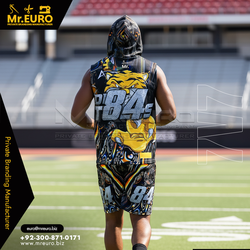 Custom Sublimation 7v7 Uniform for Fast Performance - Image 2