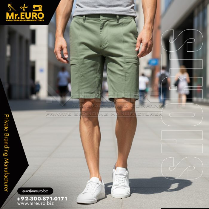 Men's Cargo Casual Shorts With Multiple Pockets