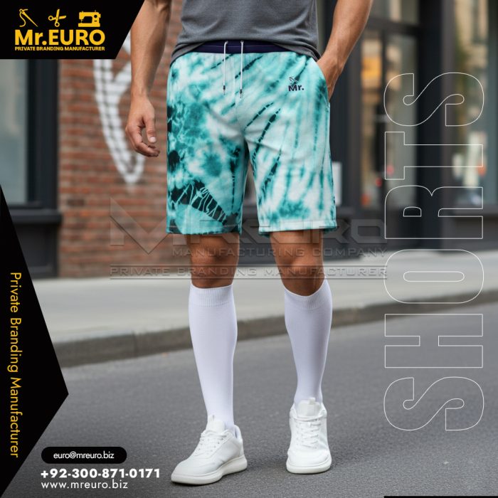 Lightweight Teal Sports Shorts for Active Training