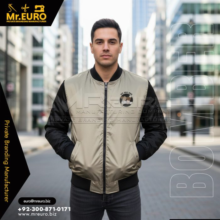 Stylish Street Bomber Jacket Men's Urban Look