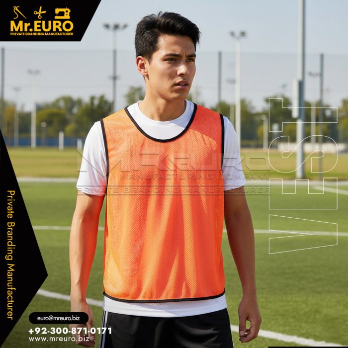 Orange Training Vest Built for Safe Practice Days