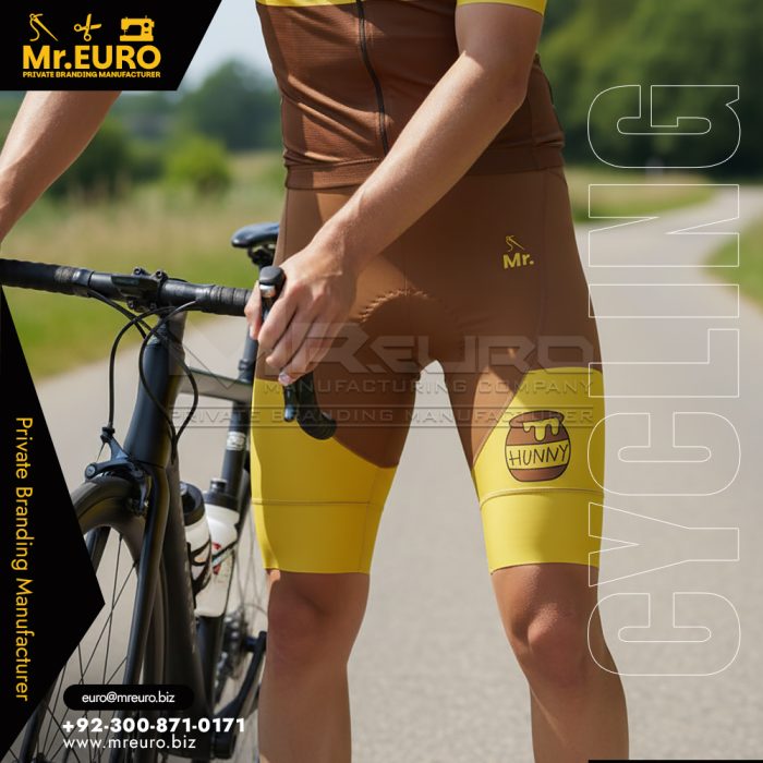 Brown Cycling Shorts Built for Performance Rides