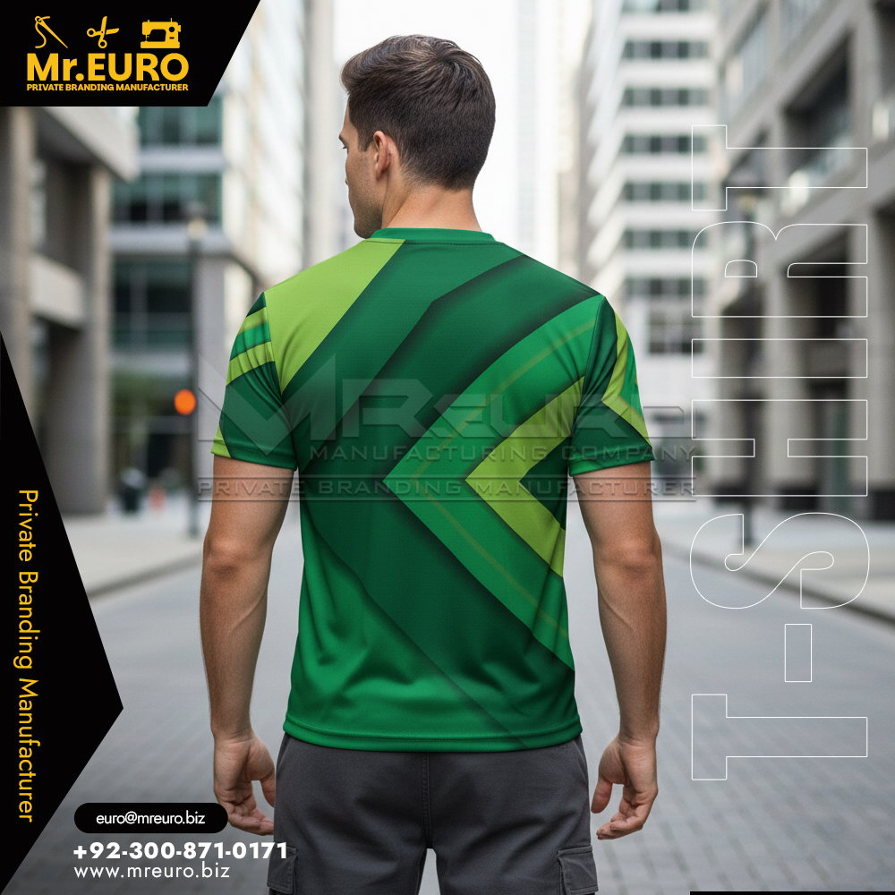 Men Fashion Sublimation V Neck T-Shirt - Image 2