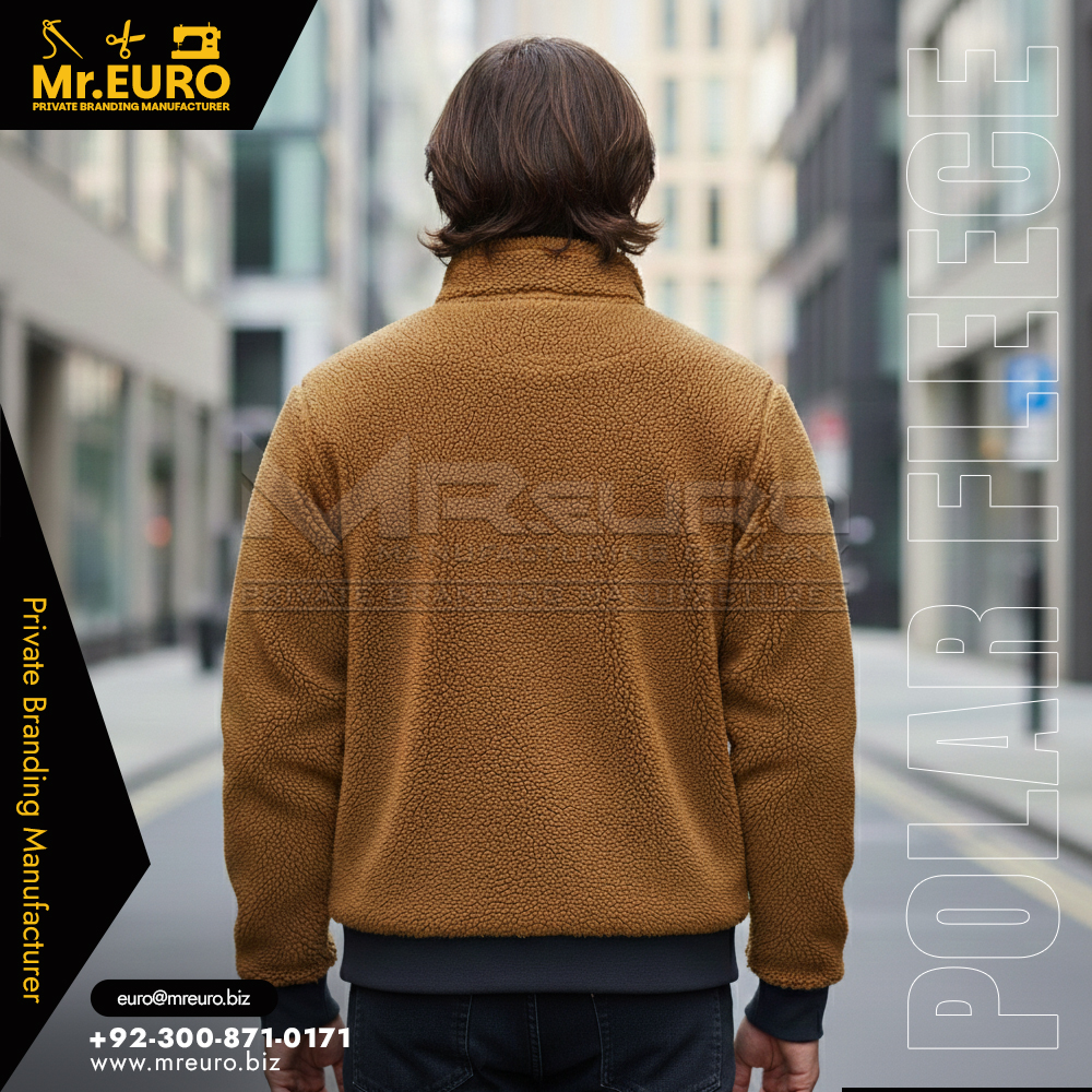 Cozy Winter Style Polar Fleece Jacket - Image 2