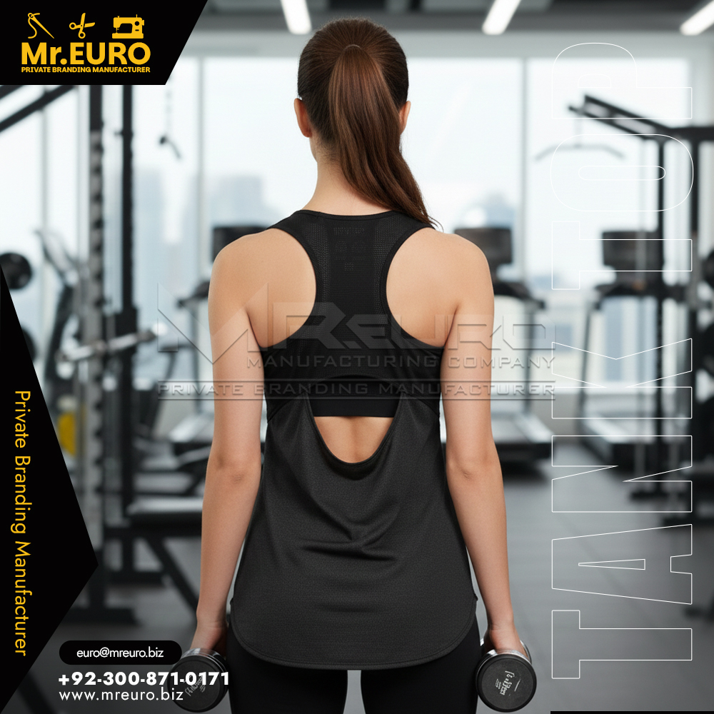 Performance Women's Sleeveless Gym Tank Top - Image 2