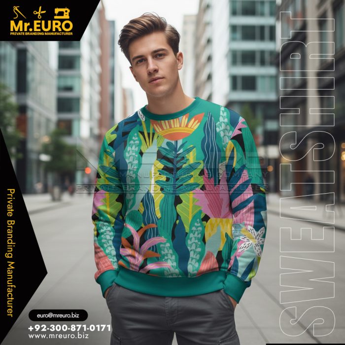 Men's Sublimation Winter Sweatshirt For Cold Days