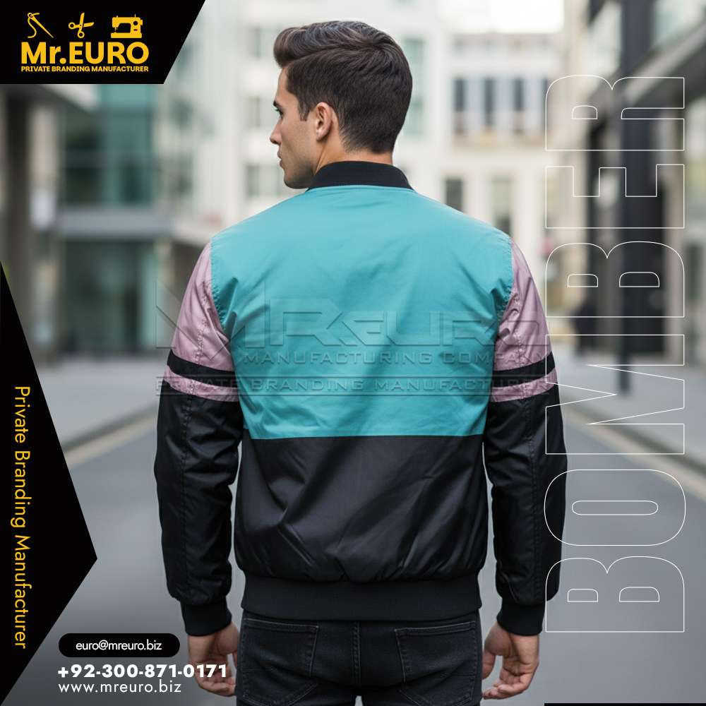 Modern Street Fashion Bomber Jacket Men - Image 2