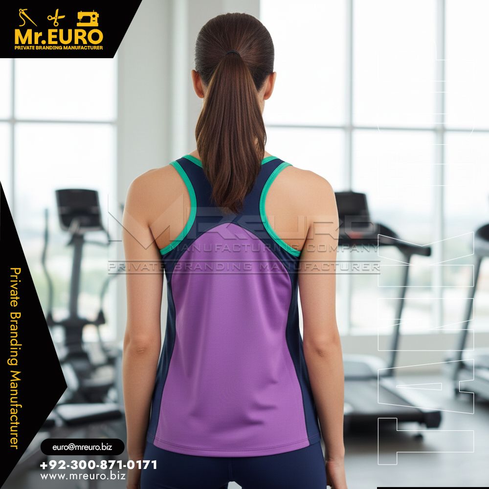 Stylish Women's Workout Gym Tank Top - Image 2