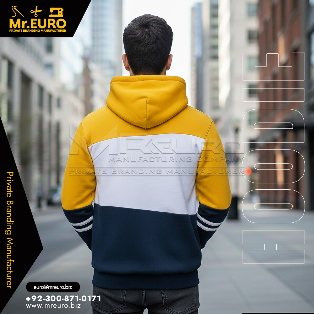 Casual Color Block Hoodie Everyday Winter Wear - Image 2