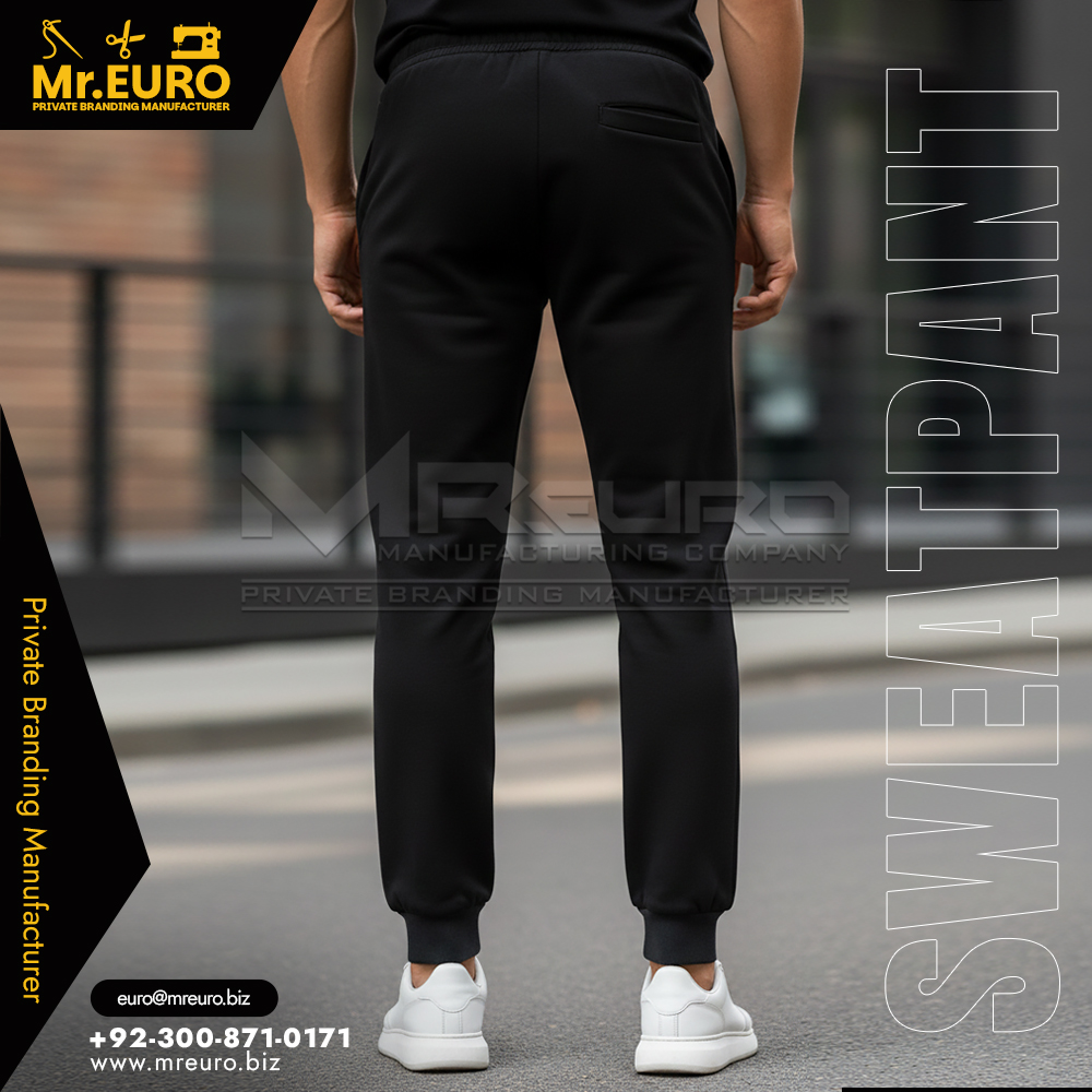 Black Sweat Pant Gym Workouts & Streetwear - Image 2