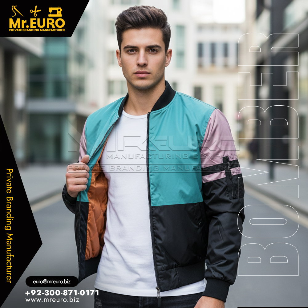 Modern Street Fashion Bomber Jacket Men