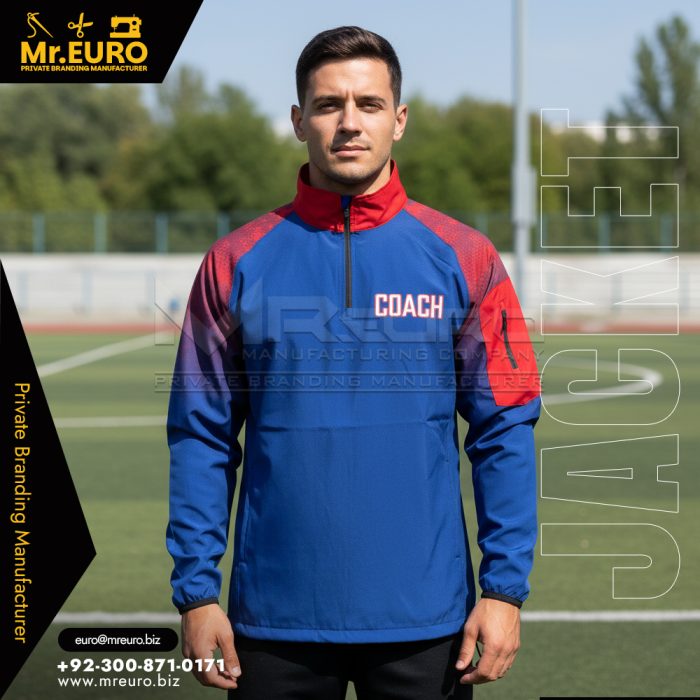 Team Coach Quarter Zip Jacket