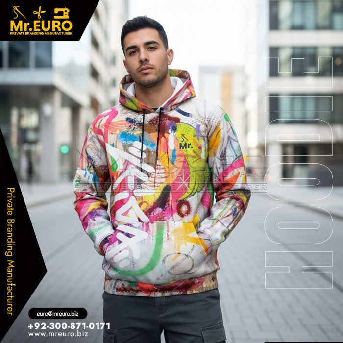 Multicolor Graphic Hoodie for Bold Streetwear Style