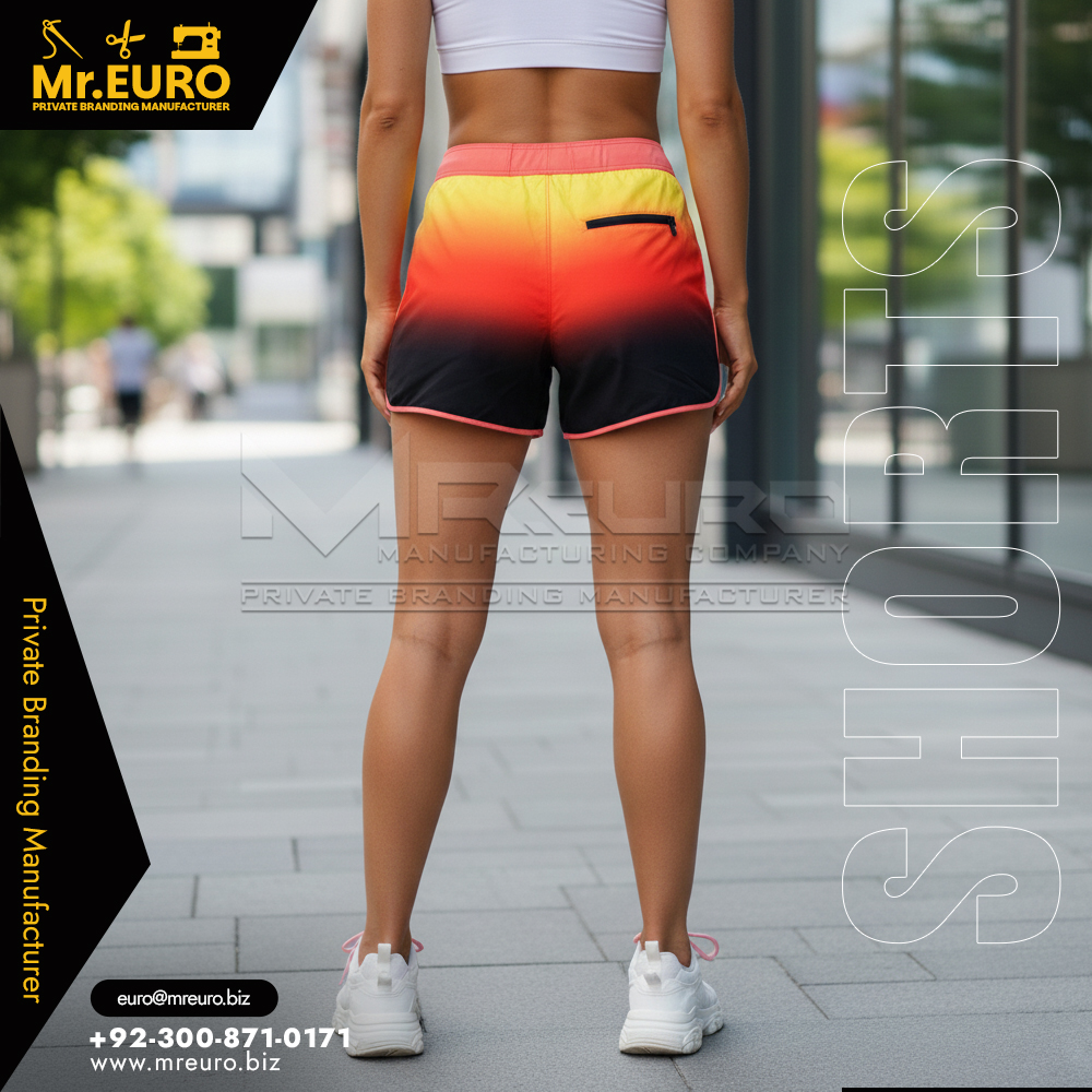 Multicolor Casual Shorts Women Vibrant Style - Image 2