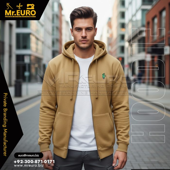 Men's Casual Winter Zipper Hoodie Daily Wear