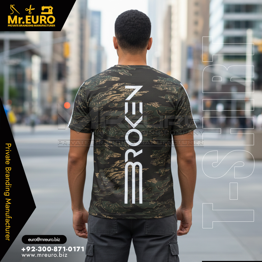 Casual Camouflage Sublimation T-Shirt Daily Wear - Image 2