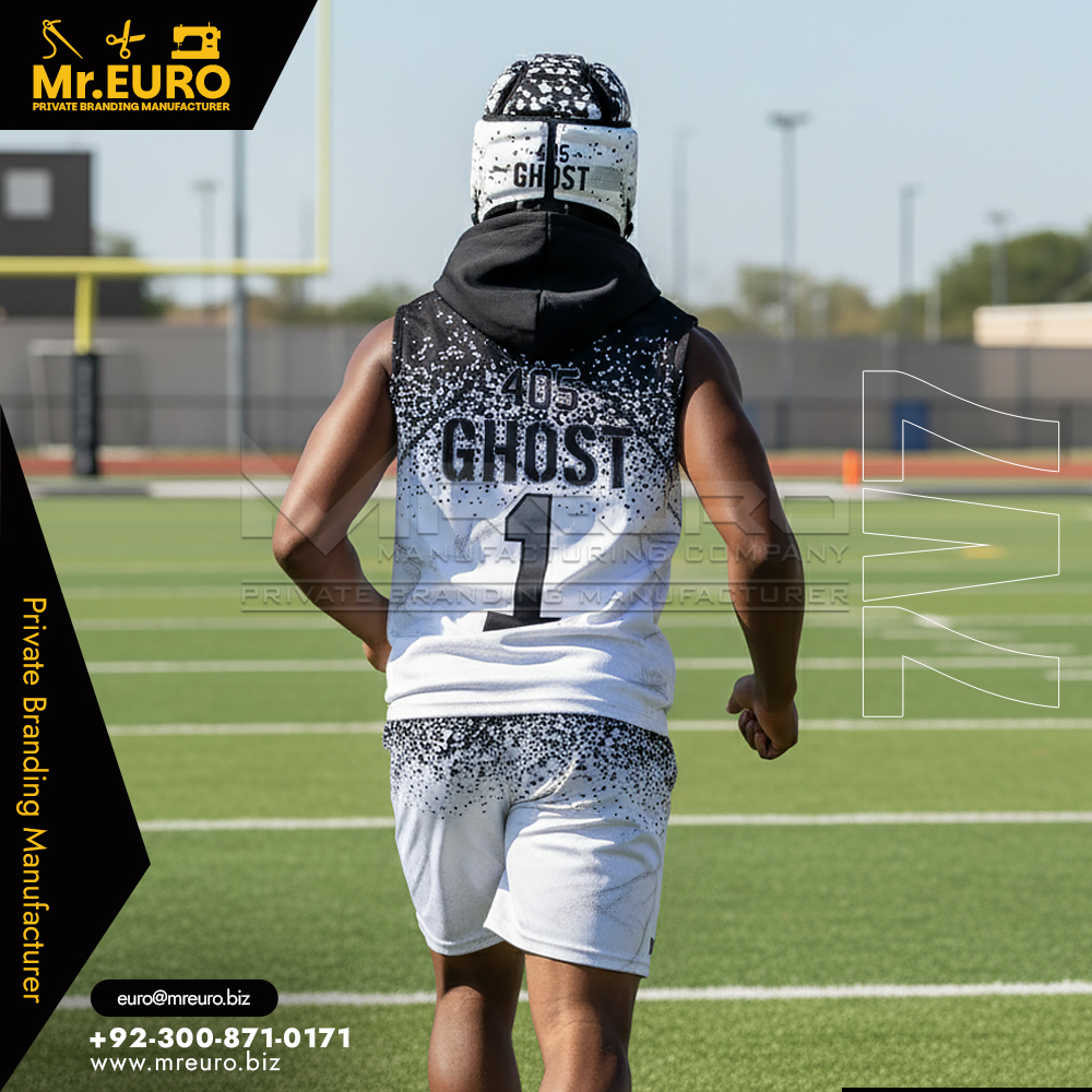 Custom Sublimated 7on7 Football Uniform Combo Set - Image 2