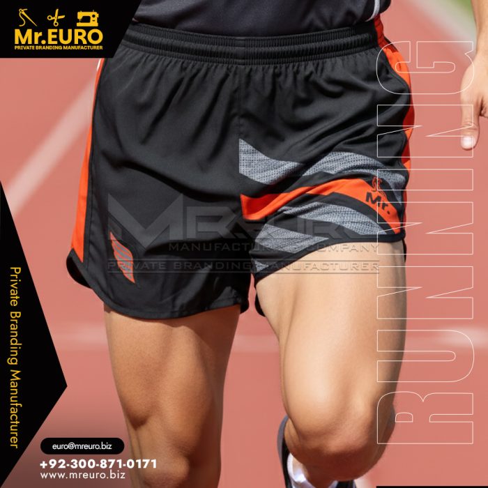 Performance Black Running Shorts