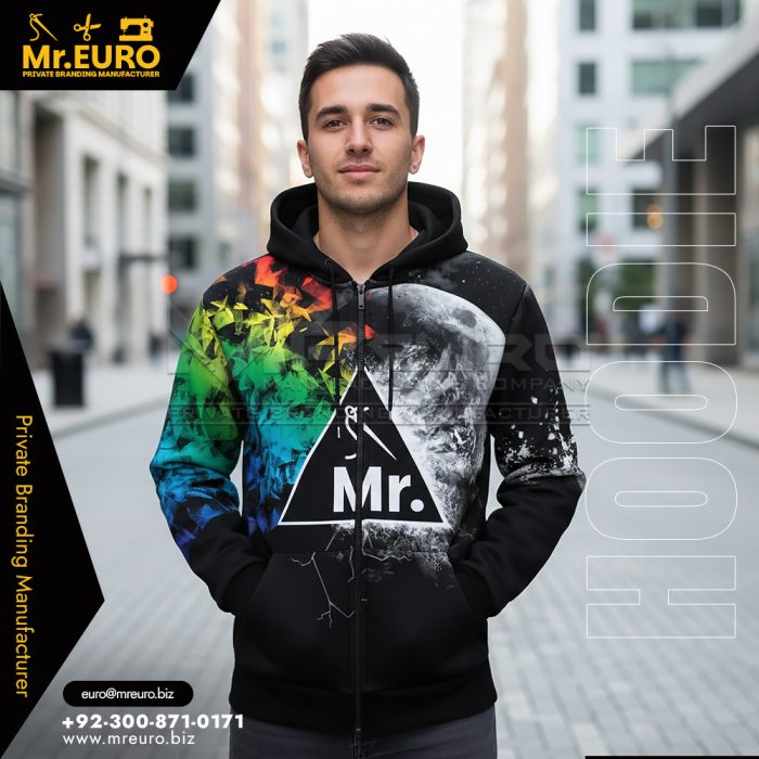 Premium Sublimation Streetwear Hoodie for Bold Style