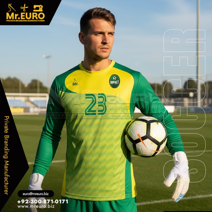 Elite Goalkeeper Jersey Custom Sublimated Design