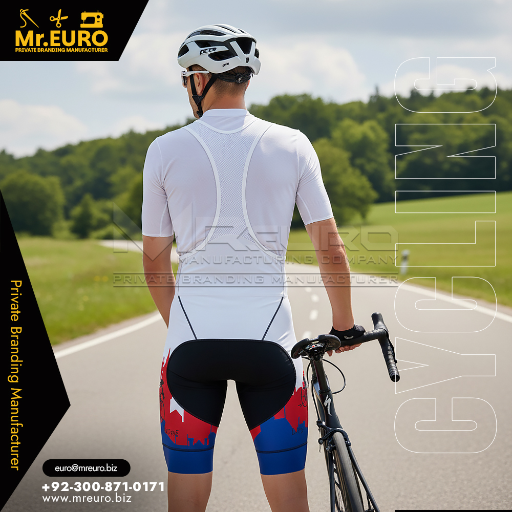 Sublimation Cycling Bib Shorts for Road Race Days - Image 2