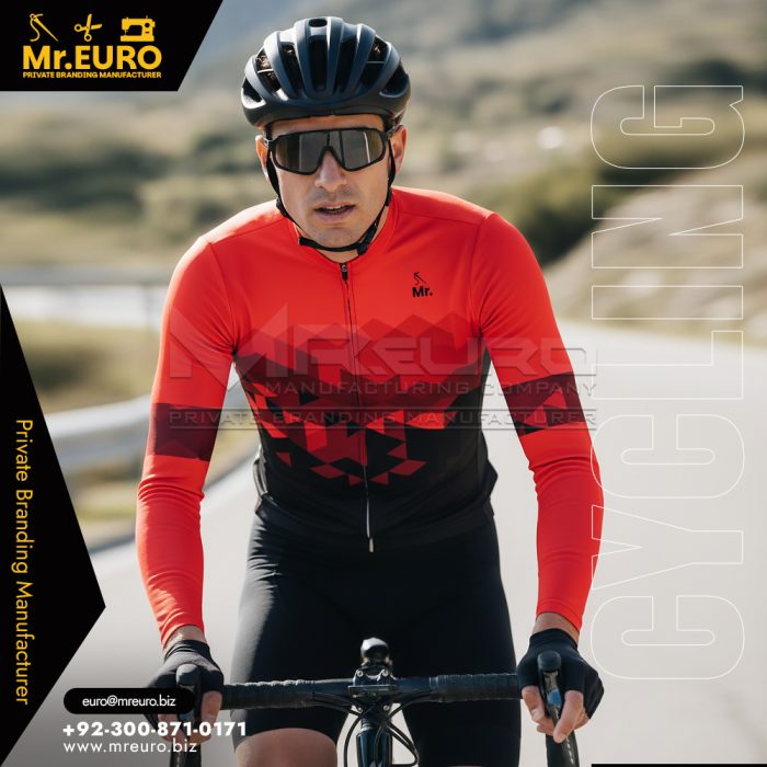 Performance Top Red Cycling Jersey