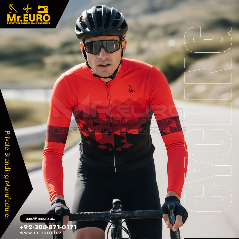 Performance Top Red Cycling Jersey