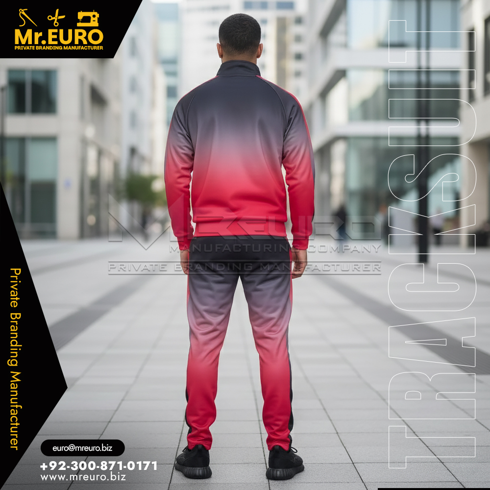 Sublimated Gradient Tracksuit for Training & Casual - Image 2