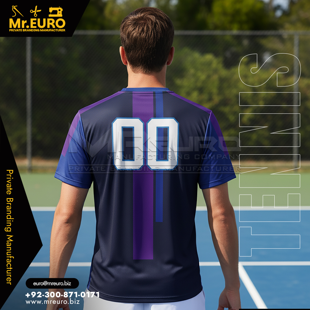 Tennis Slim Fit Crew Neck T-Shirt Court Ready Fit - Image 2