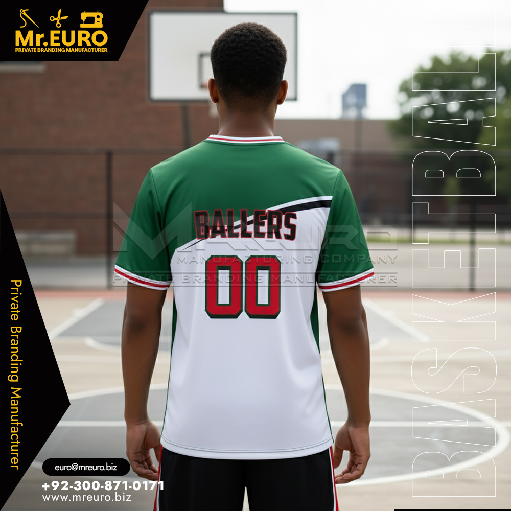 Half Sleeve Basketball Shooting Shirt Custom Fit - Image 2
