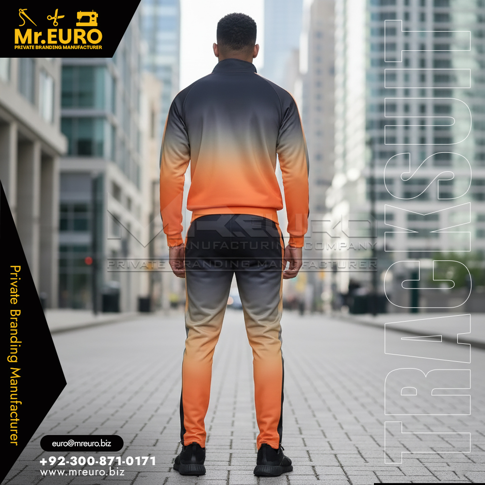 Unisex Sublimated Gradient Tracksuit for All Wear - Image 2