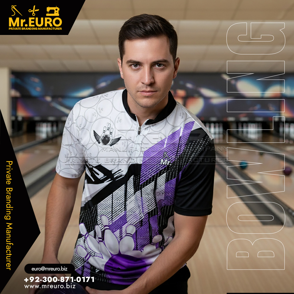 Custom Bowling Quarter Zip Shirt
