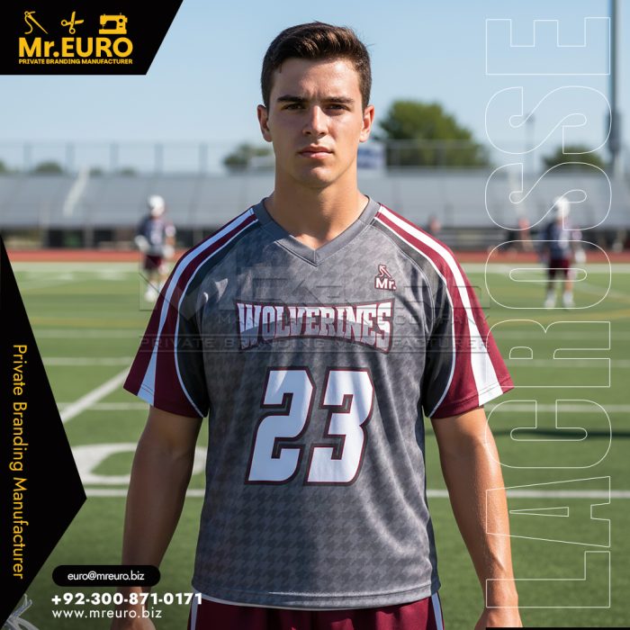 Single Ply Lacrosse Sleeveless Jersey for Teams