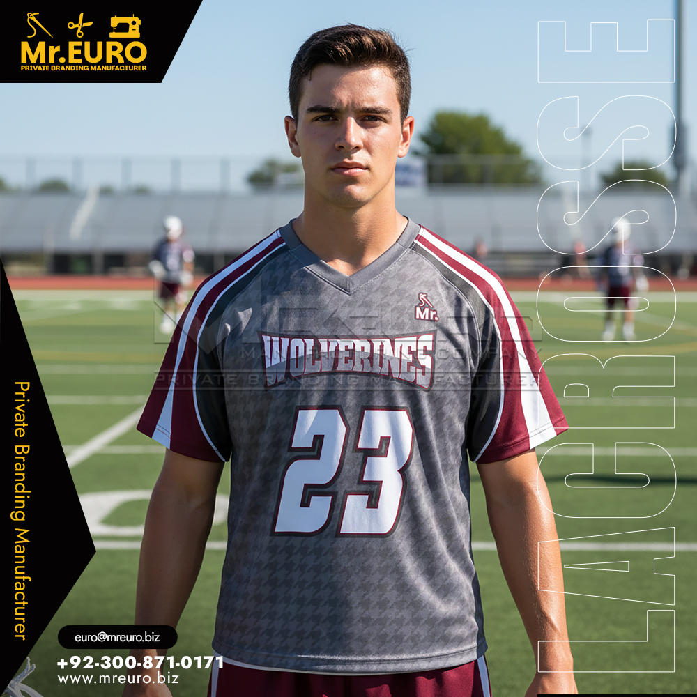 Single Ply Lacrosse Sleeveless Jersey for Teams