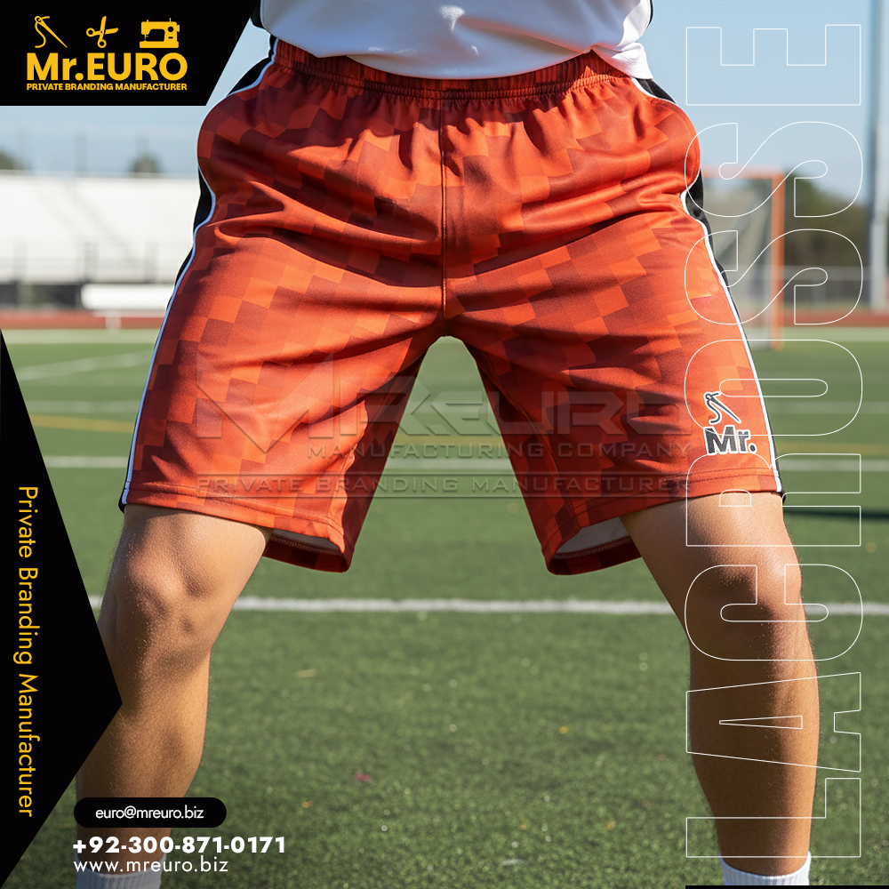 Pro Game Lacrosse Shorts for Competitive Match Play