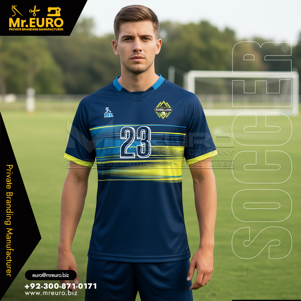 Custom Soccer Jersey Built for Speed & Breathability